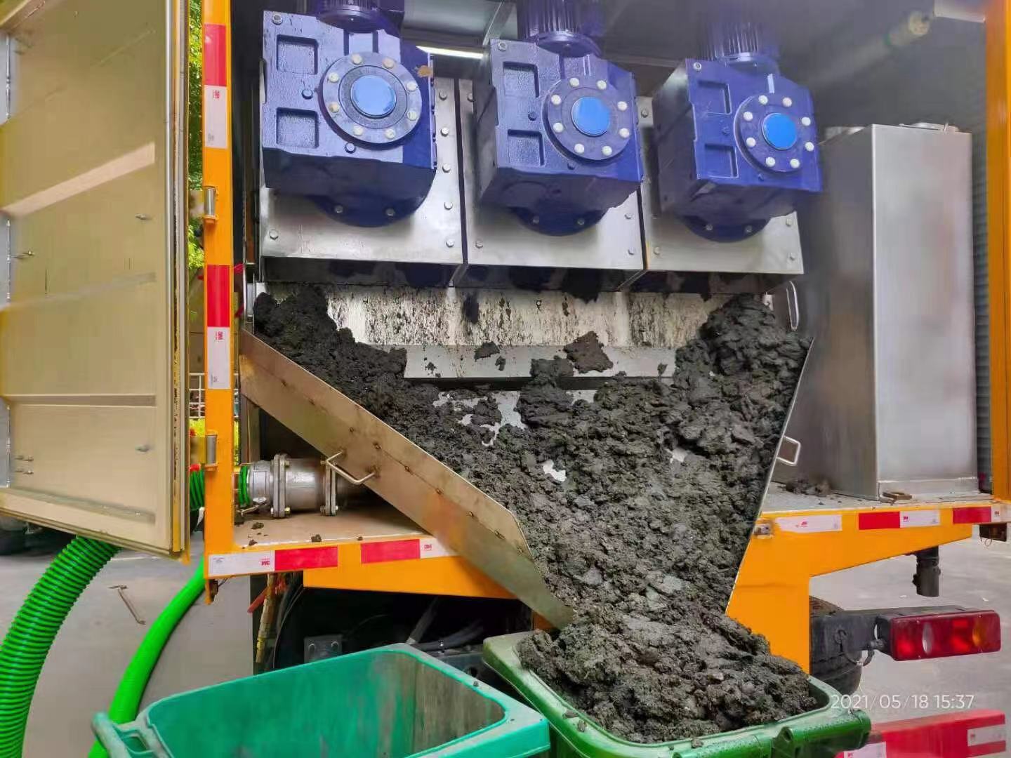 吴江化粪池清掏城市维护站-泥浆净化干湿分离处理